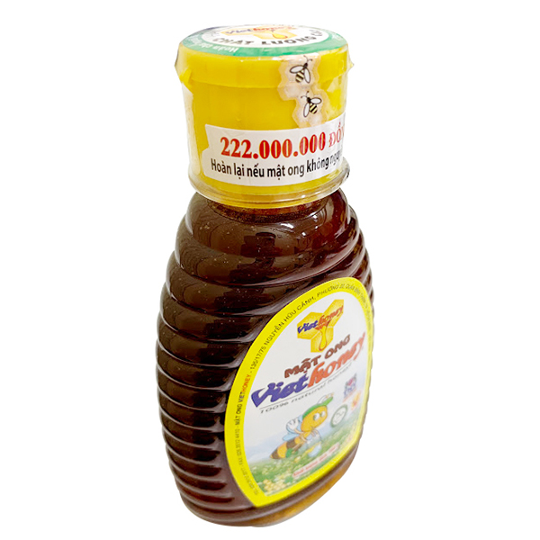 Mật ong Viethoney hũ pet 200g - Mẫu mới