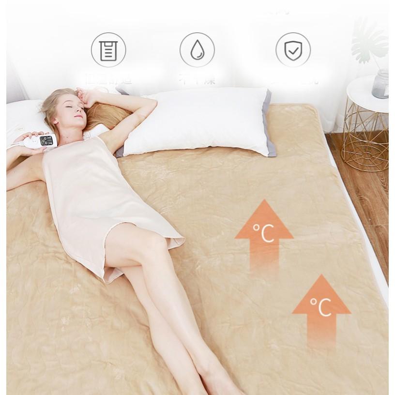 Chăn sưởi điện Apajia 2 vùng nóng độc lập 2m x 1m8