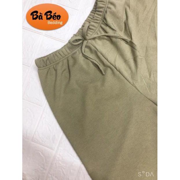 Quần ống rộng culottes hot năm 2019- chất tăm cottong có dài và lỡ