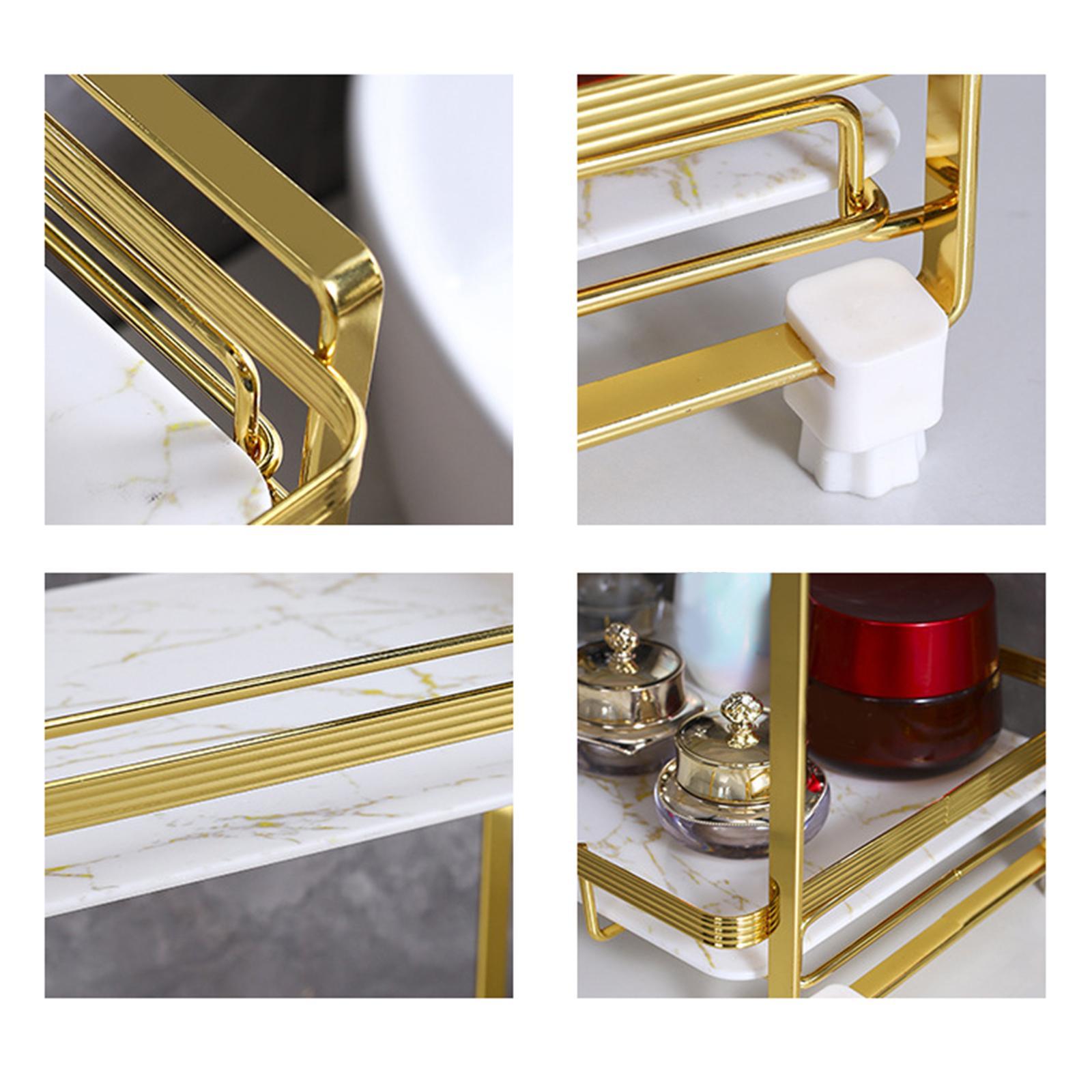 Toiletries Makeup Organiser Cosmetic Storage Box White