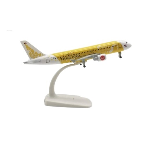 Mô hình máy bay Thailand Amazing A320 20cm có bánh xe