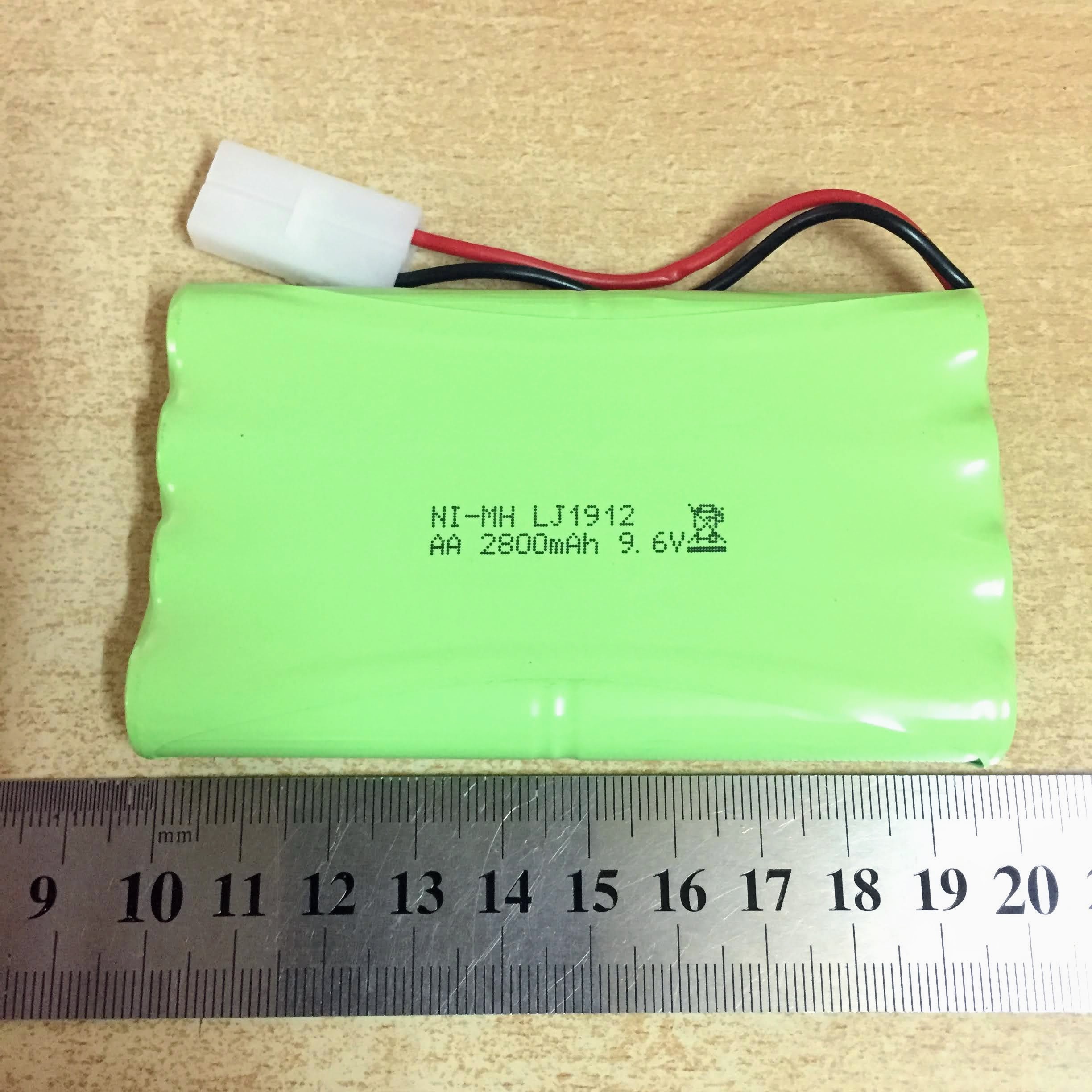 Pin sạc 9.6V dung lượng cao 2800mAh chân cắm Jack Ket 2P