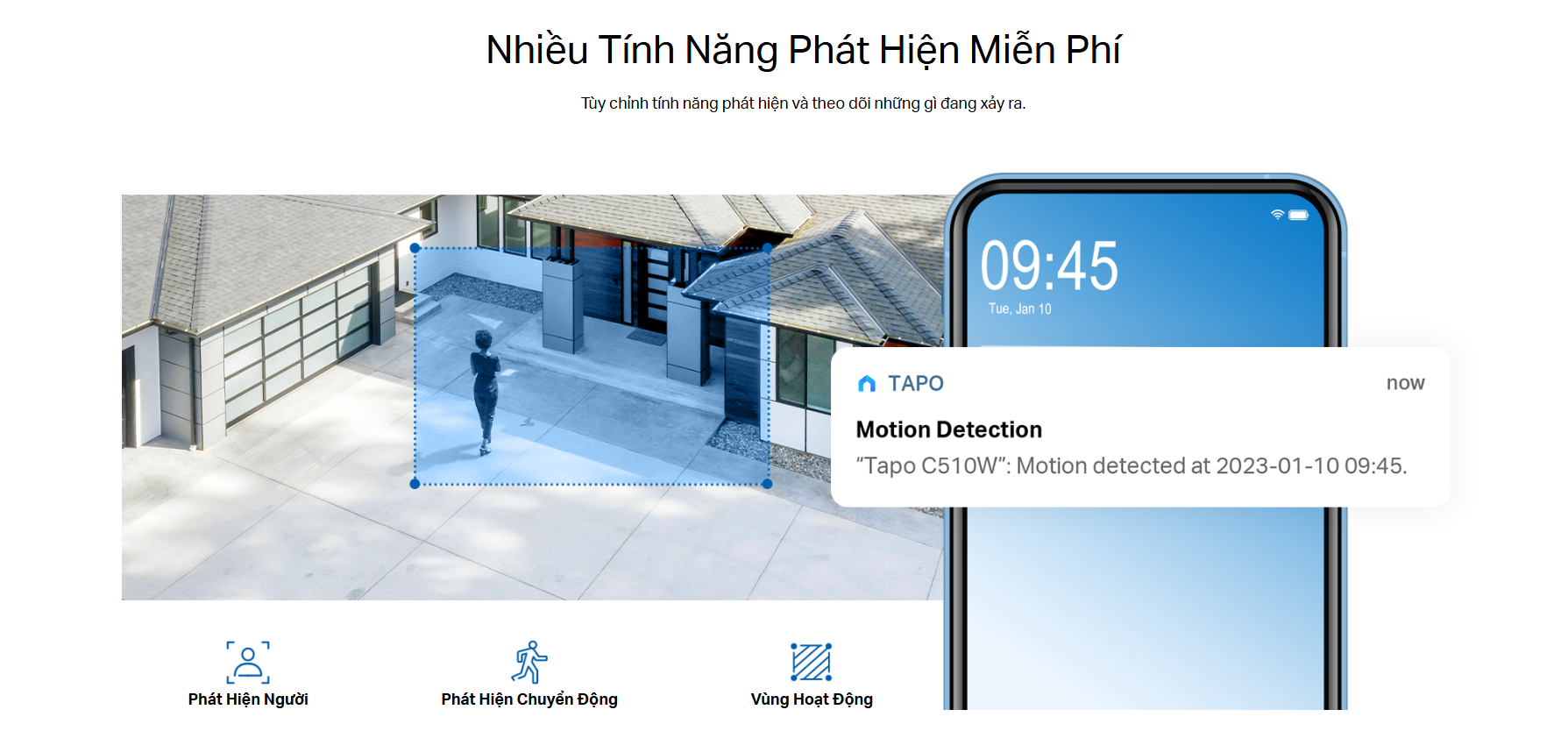 CAMERA WIFI NGOÀI TRỜI TAPO C510W 3MP - ĐÈN TRỢ SÁNG MÀU ĐÊM, ĐÀM THOẠI, THEO DÕI CHUYỂN ĐỘNG, CẢNH BÁO ĐÈN VÀ CÒI