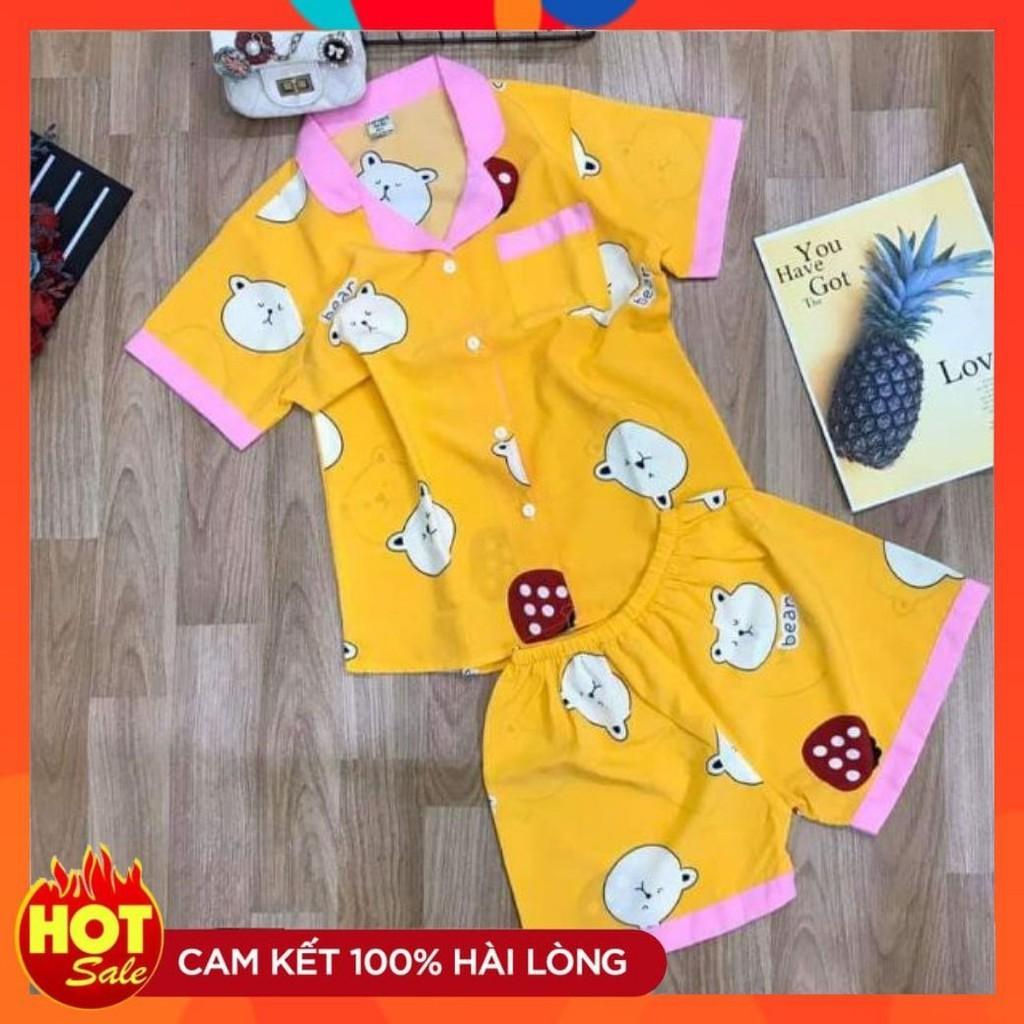 PIJAMA Cho Bé Gái Chất Lụa Mềm Từ 25Kg Đến 60 KG