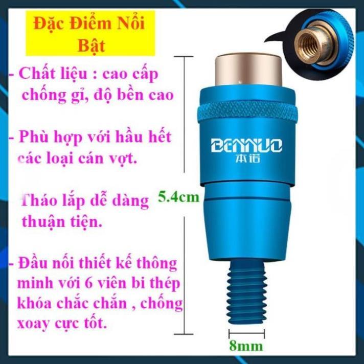 Khớp Nối Cần Câu Đài Câu Đơn Với Vợt Cá Chuyên Dụng Nhanh Chóng Bennou_Đại Lý Đồ Câu Cá