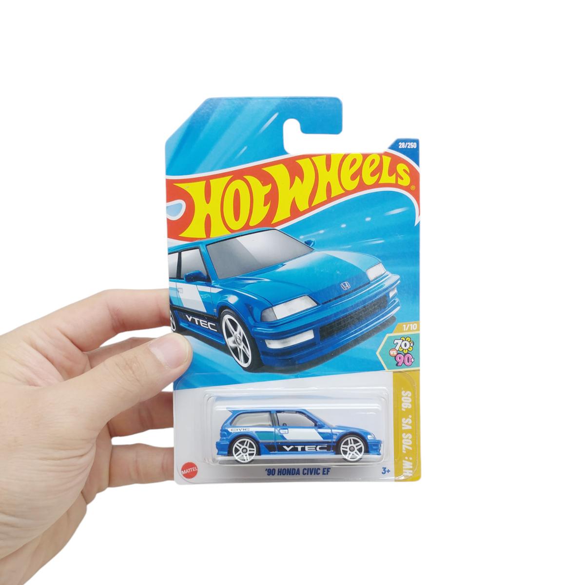 Siêu Xe Hot Wheels C4982 - 28/250 - '90 Honda Civic EF