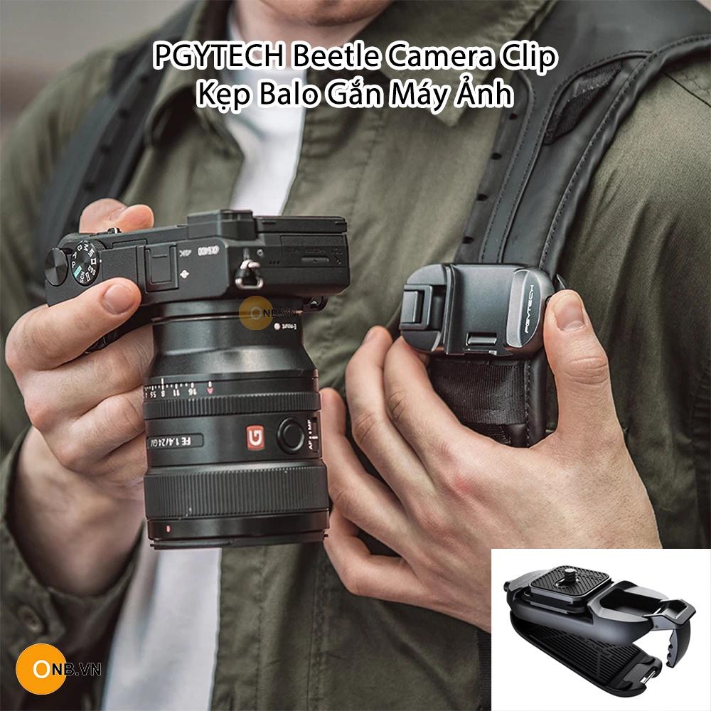 Beetle Camera Clip - Kẹp Balo Cho Máy Ảnh PGYTECH -  Hàng Chính Hãng