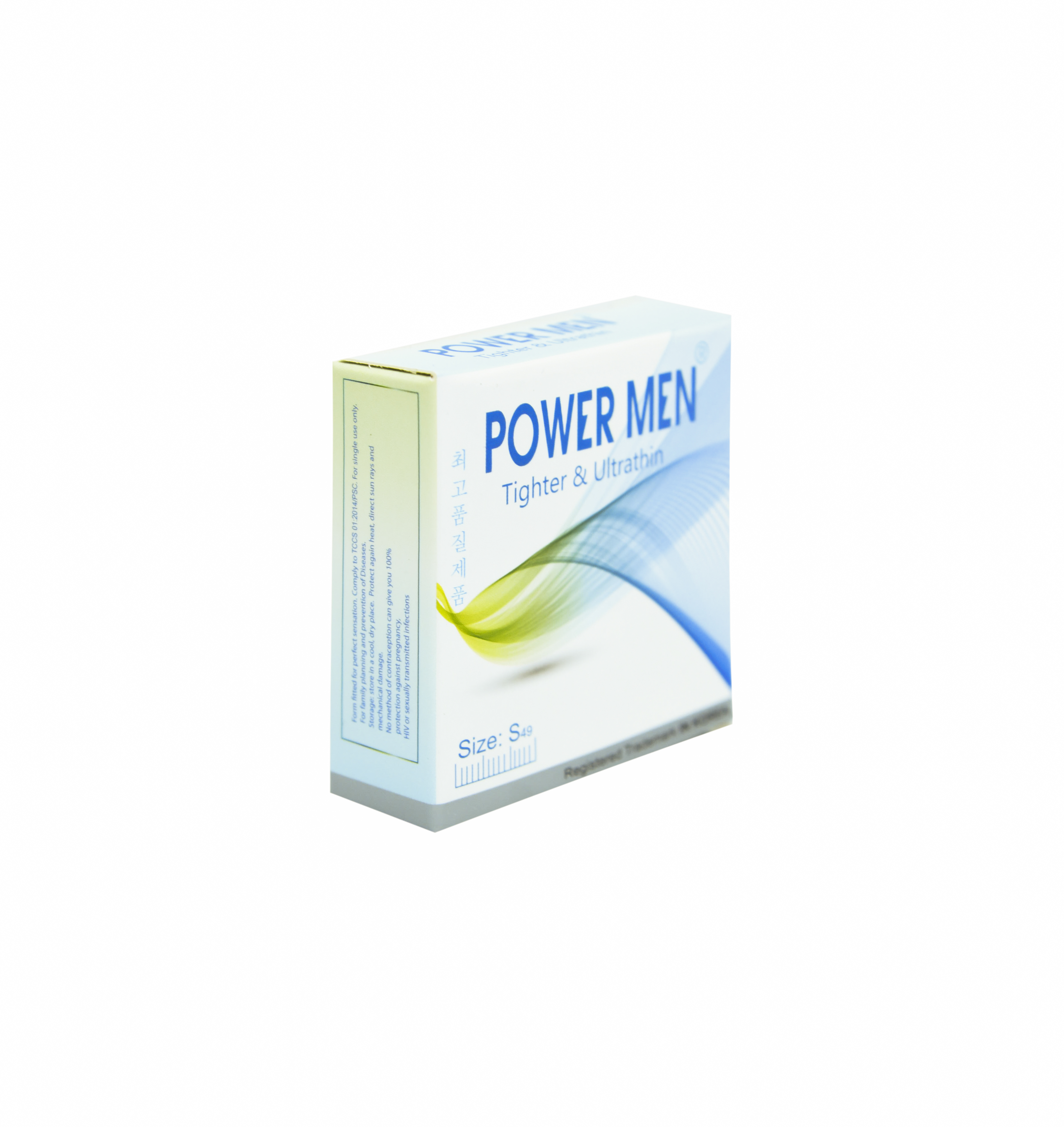 Bao cao su Power Men size nhỏ 49mm - Combo 48 hộp 3 chiếc bcs Powermen siêu mỏng ôm sát cho gia đình Chính hãng 100% - che tên khi giao hàng