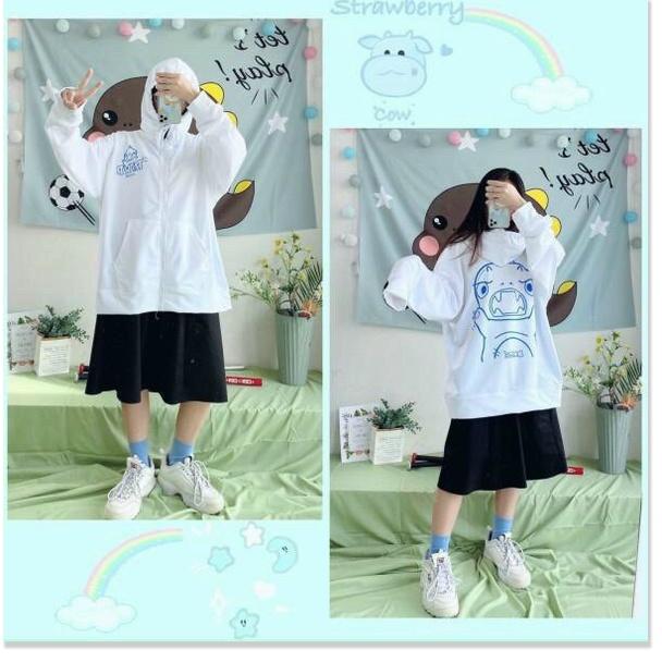 ÁO KHOÁC NỈ HODDIES NỮ SIÊU XINH