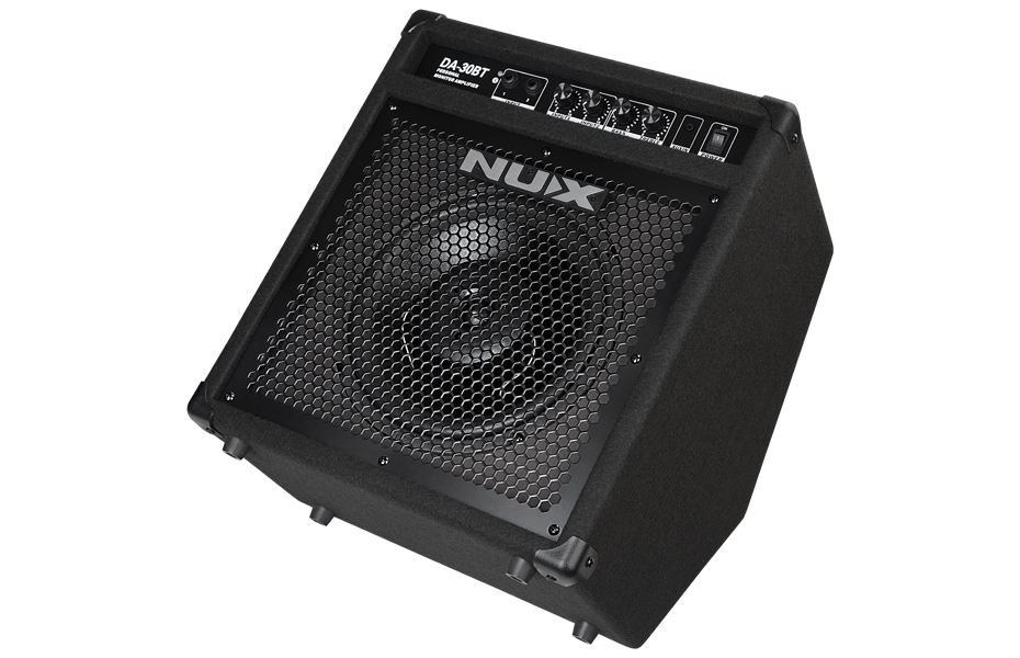 Loa trống, Drum Personal Monitor Amplifier - Nux DA-30BT - Bluetooth, tương thích với Drum Piano Organ Keyboard Guitar - Hàng chính hãng