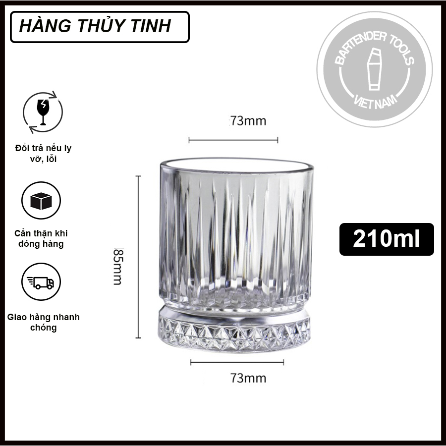 Elysia Rock Glass - Ly thủy tinh