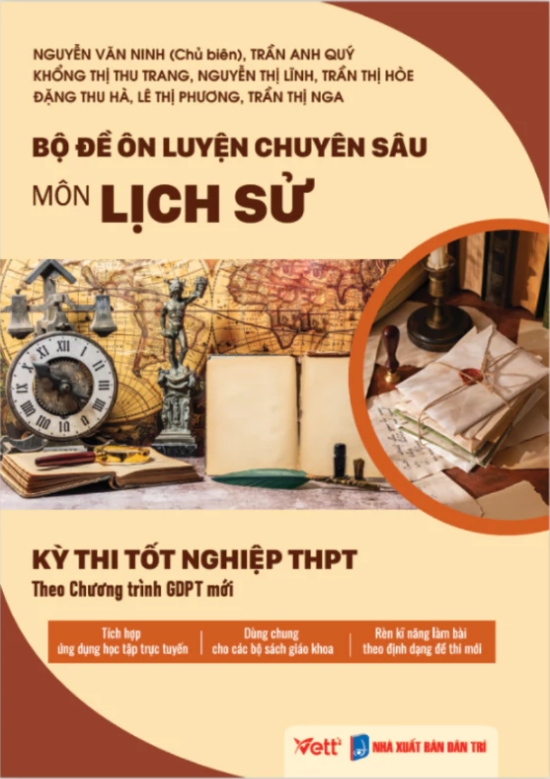 Sách - Bộ Đề Ôn Luyện Chuyên Sâu Kỳ Thi Tốt Nghiệp THPT - VETT