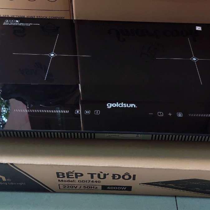 Bếp điện từ đôi kết hợp hồng ngoại Goldsun GDX7640 công suất 4000W công nghệ Inverter - Hàng chính hãng Goldsun