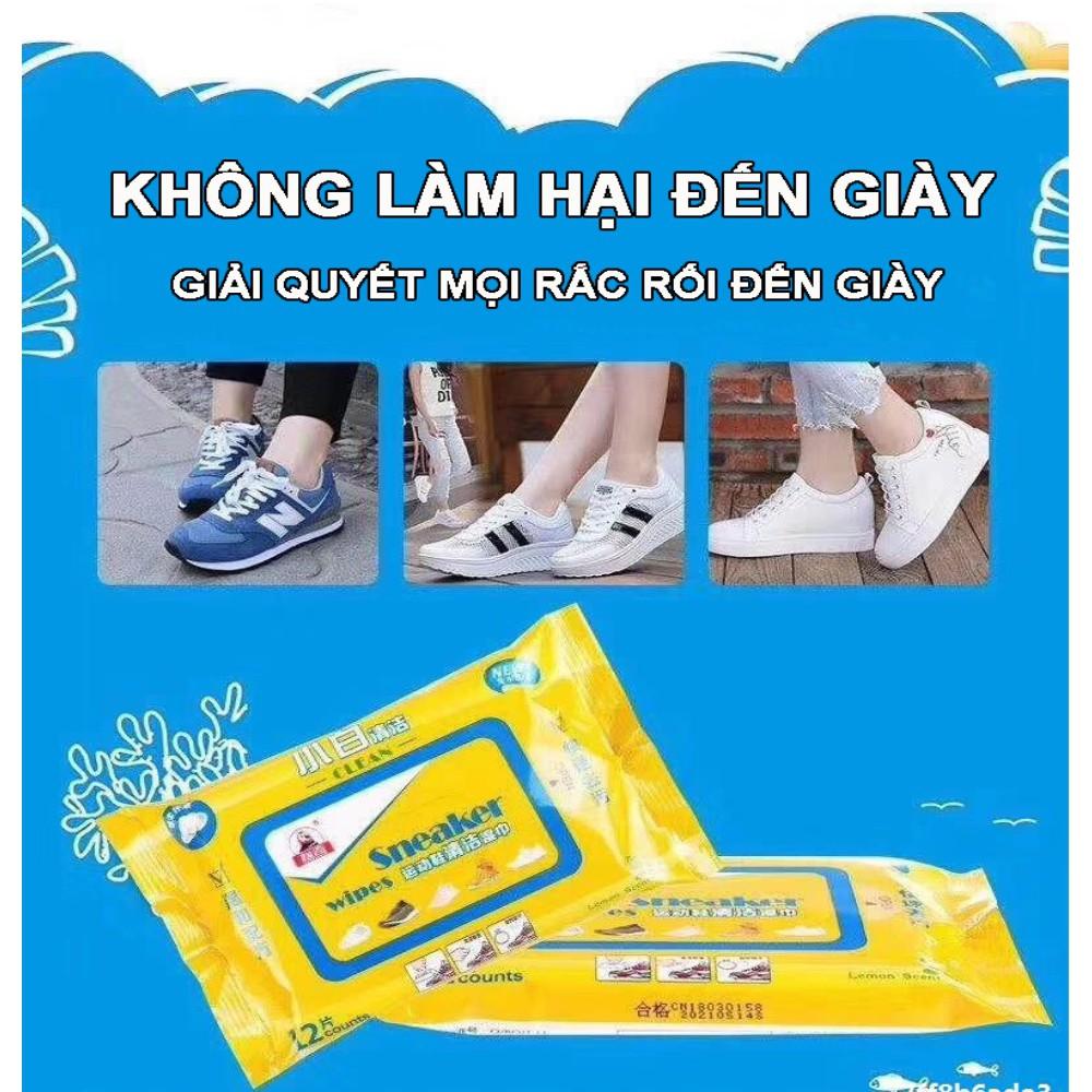 Khăn Giấy Ướt Lau Giày Sneaker Siêu Sạch Quick Wipes