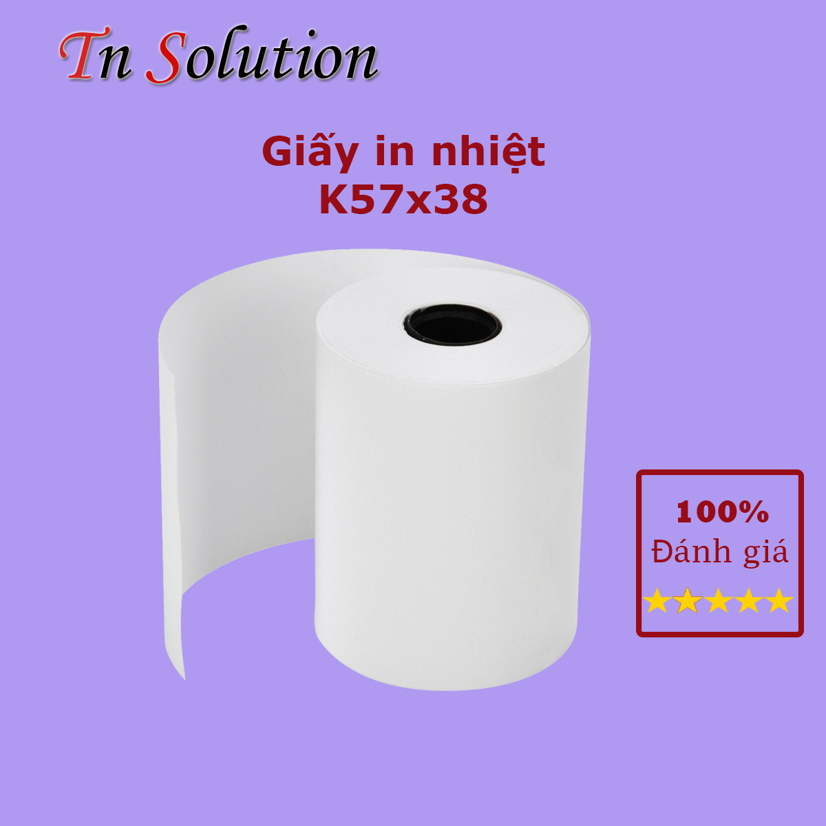 Giấy In Nhiệt, Giấy In Hóa Đơn K57X38 (57mm)