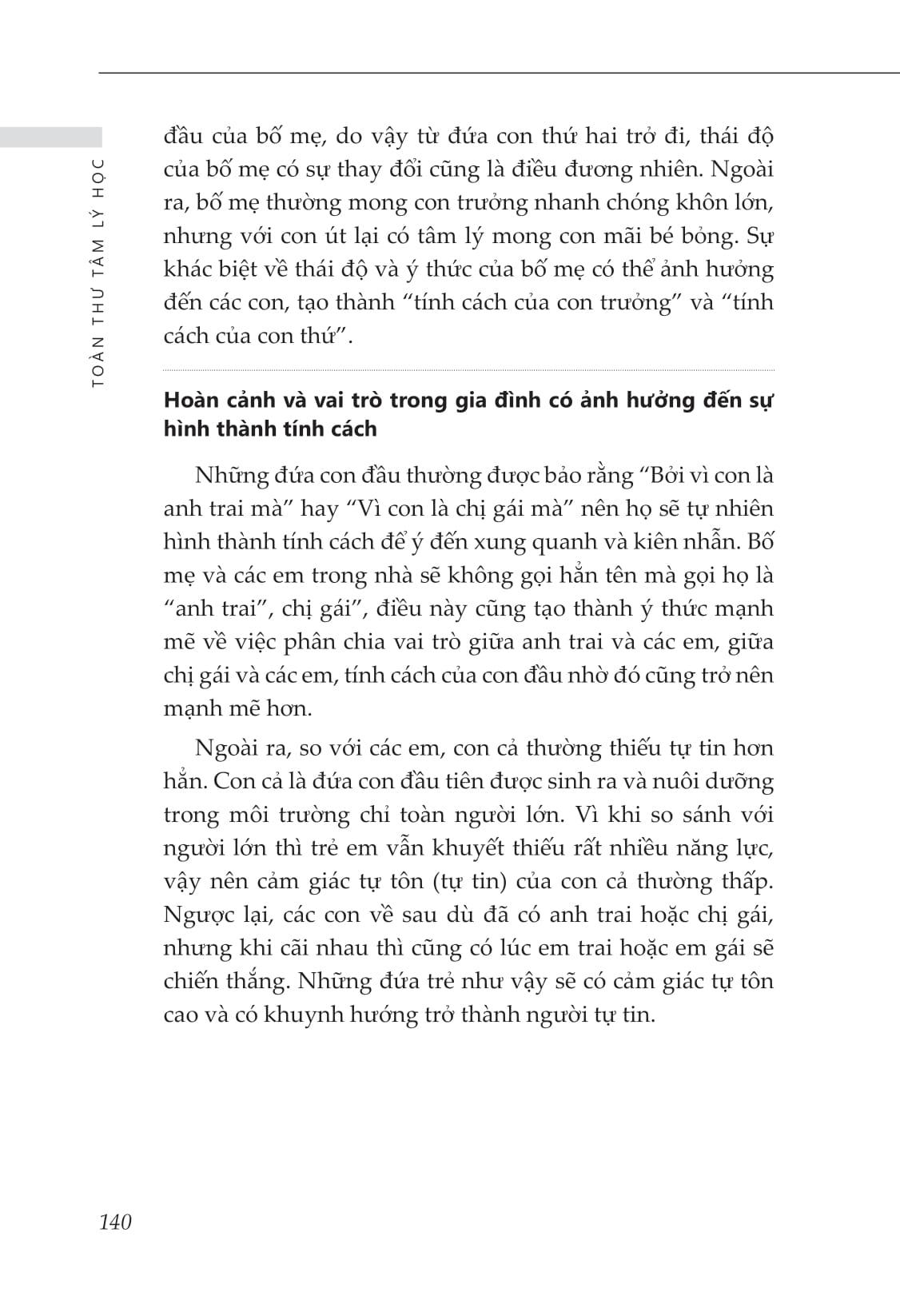 Toàn Thư Tâm Lý Học