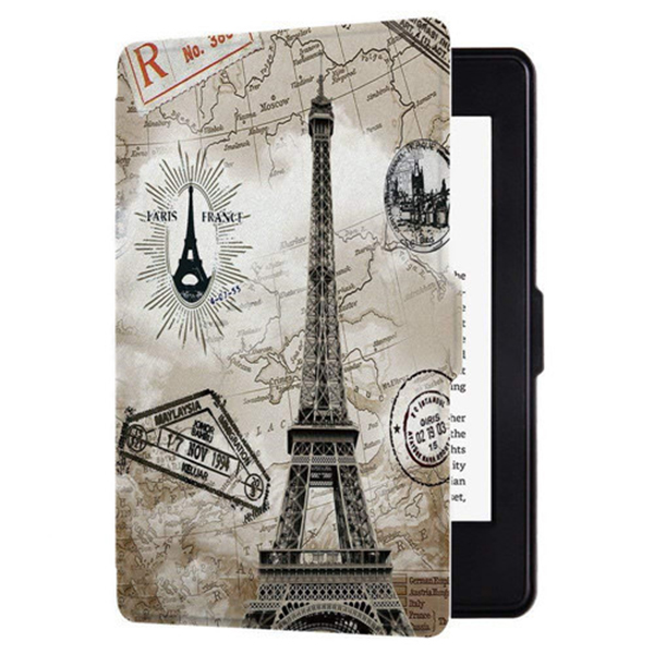Bao Da Cover Máy Đọc Sách Dành Cho Kindle Paperwhite Gen 4 Hoa Văn