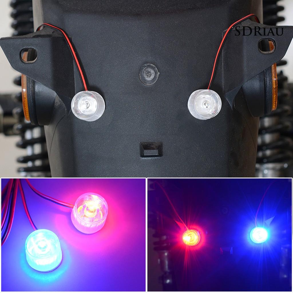 Đèn Led Cảnh Báo Gắn Đuôi Xe Mô Tô 12-85v