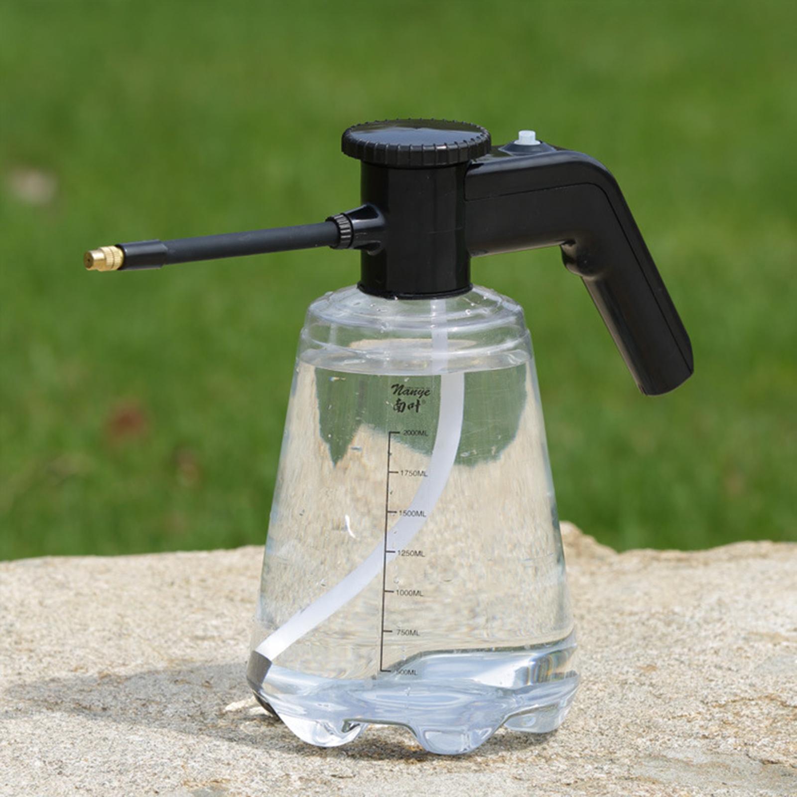 Handheld Electric Garden Sprayer Pump Water Spray Bottle for Yard Lawn 2.5L