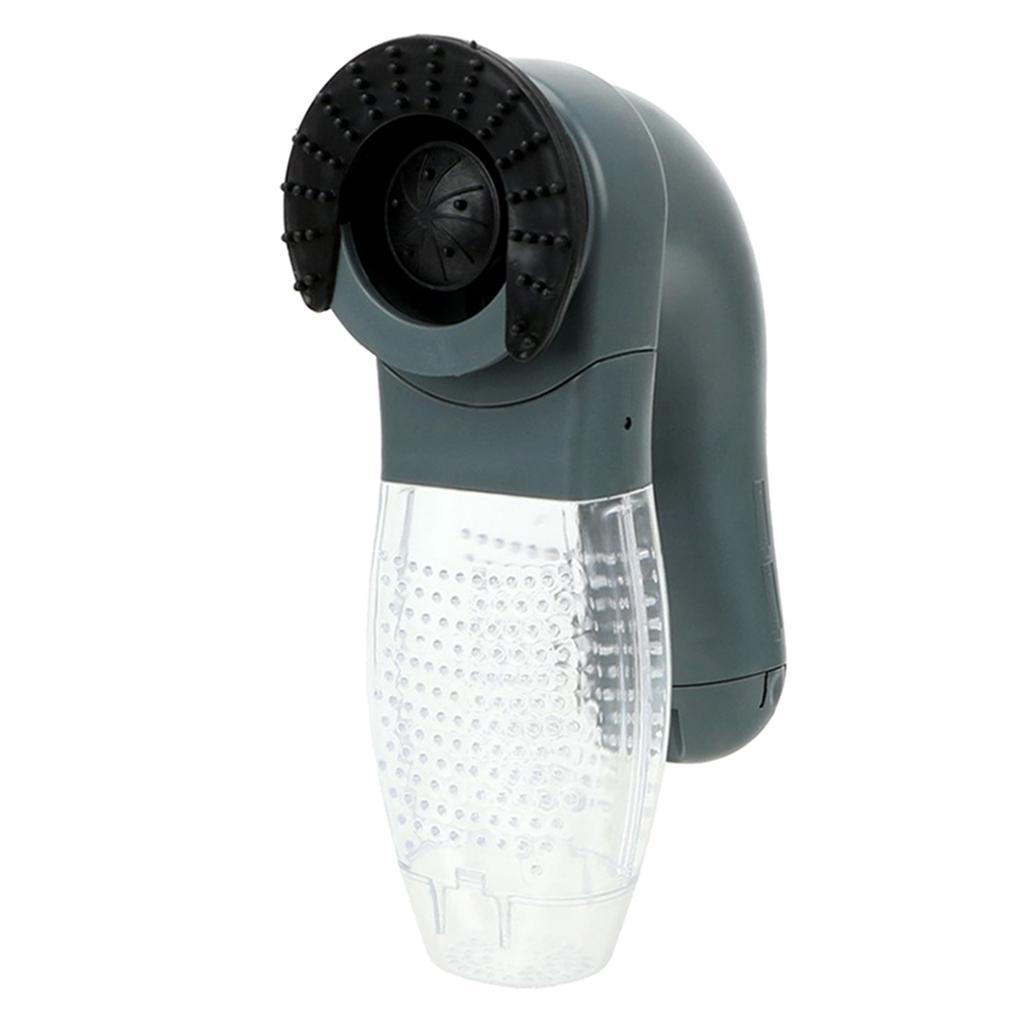 Portable Electric Pet Hair Remover Dog Grooming Vacuum Cleaner Battery Powered