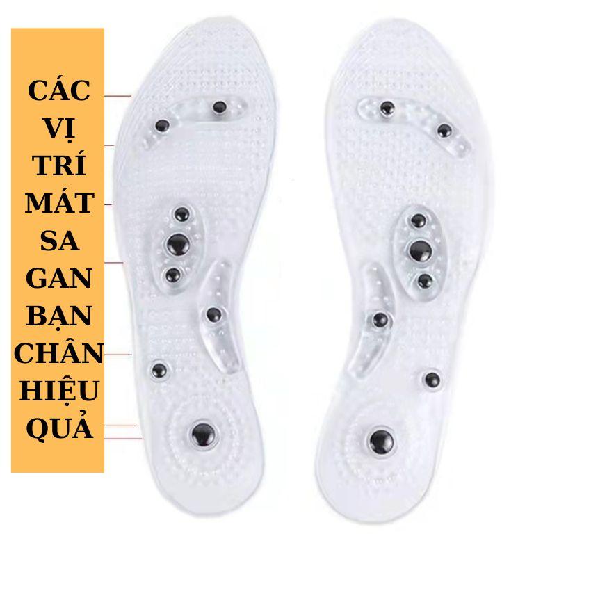 Lót giày nam nữ mát sa bàn chân êm mềm giúp lưu thông máu .lót giày thể thao nam nữ đủ size LG07