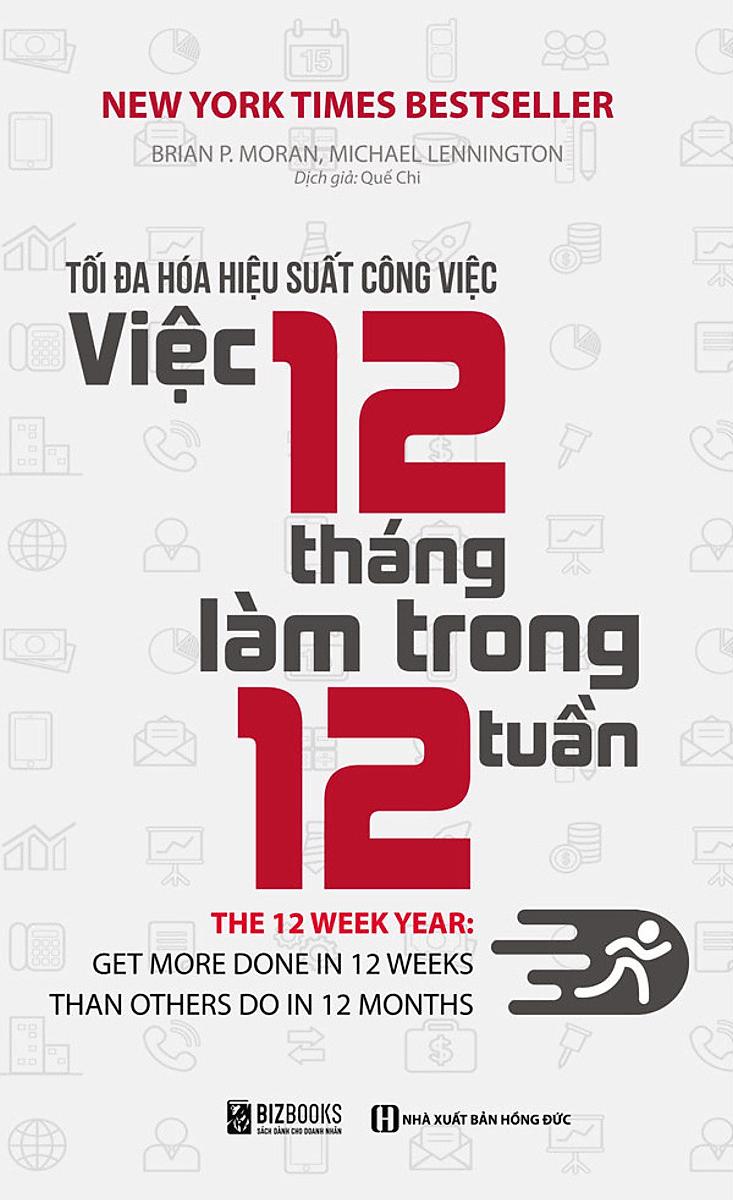 Sách - Tối Đa Hóa Hiệu Suất Công Việc - Việc 12 Tháng Làm Trong 12 Tuần (Tái Bản 2025)