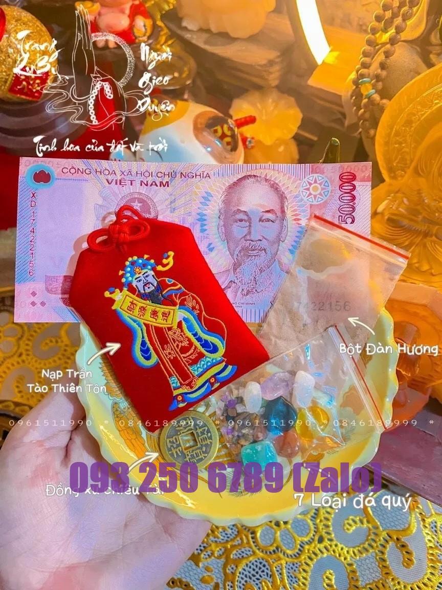 Túi Thần Tài Đỏ May Mắn Chiêu Hút Tài Lộc