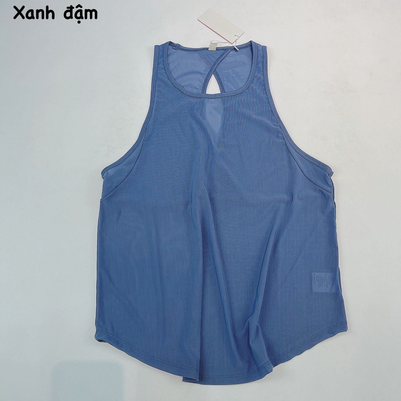 Áo Tank Top Lưới Mắt Nhỏ Mềm Mát