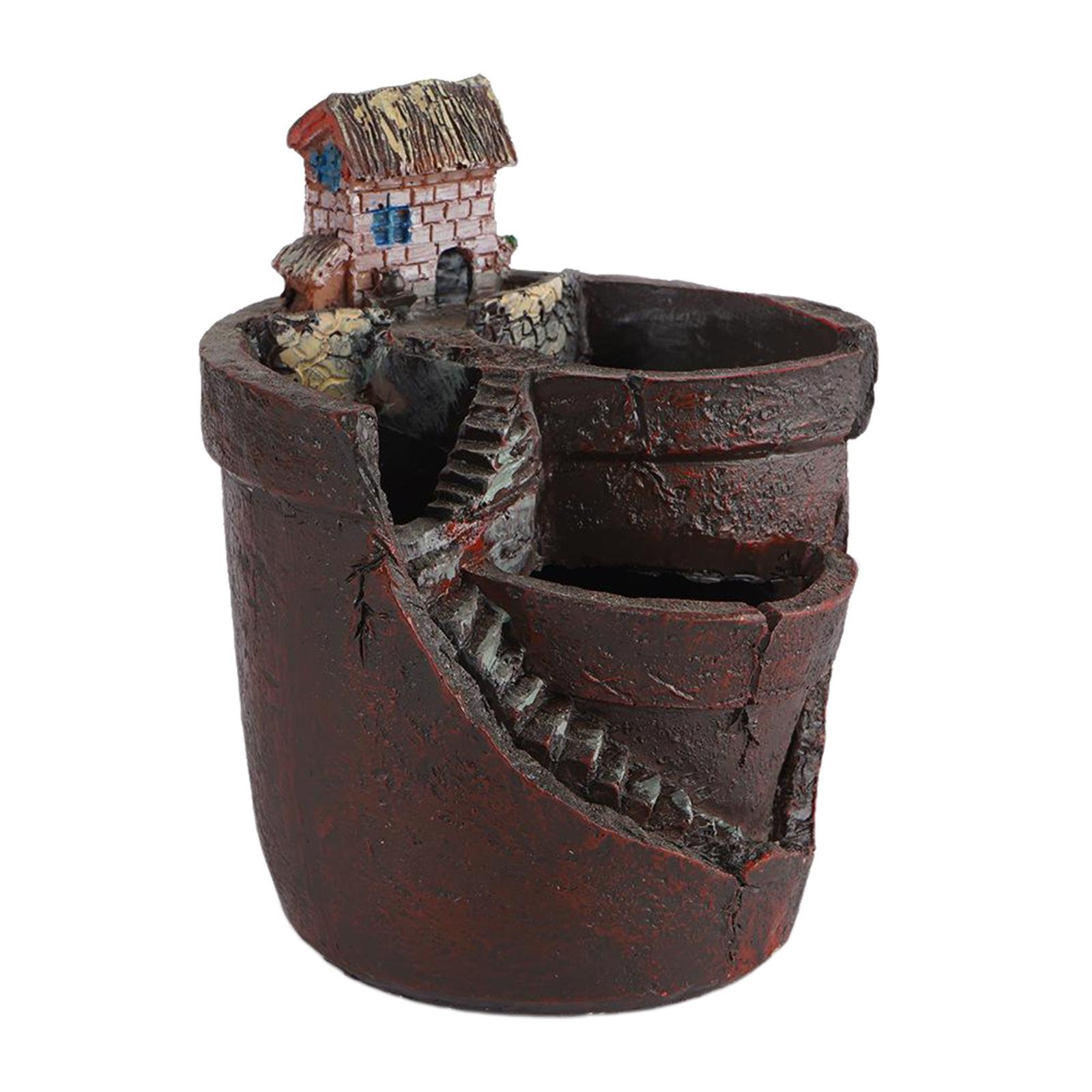 Succulent Pot Flower Flowerpot Potted Holder Garden Decoration