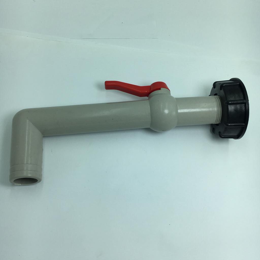Set of 2, IBC 1L Tank IBC Tote Tap Adapter S60x6 Thread Part Outlet Fitting