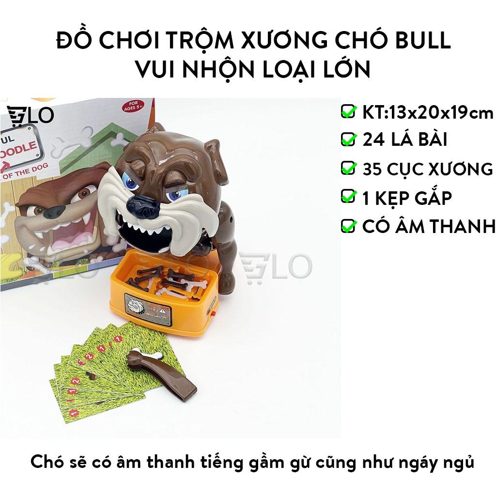 Đồ Chơi Trộm Xương Chó Bull Vui Nhộn Loại Lớn