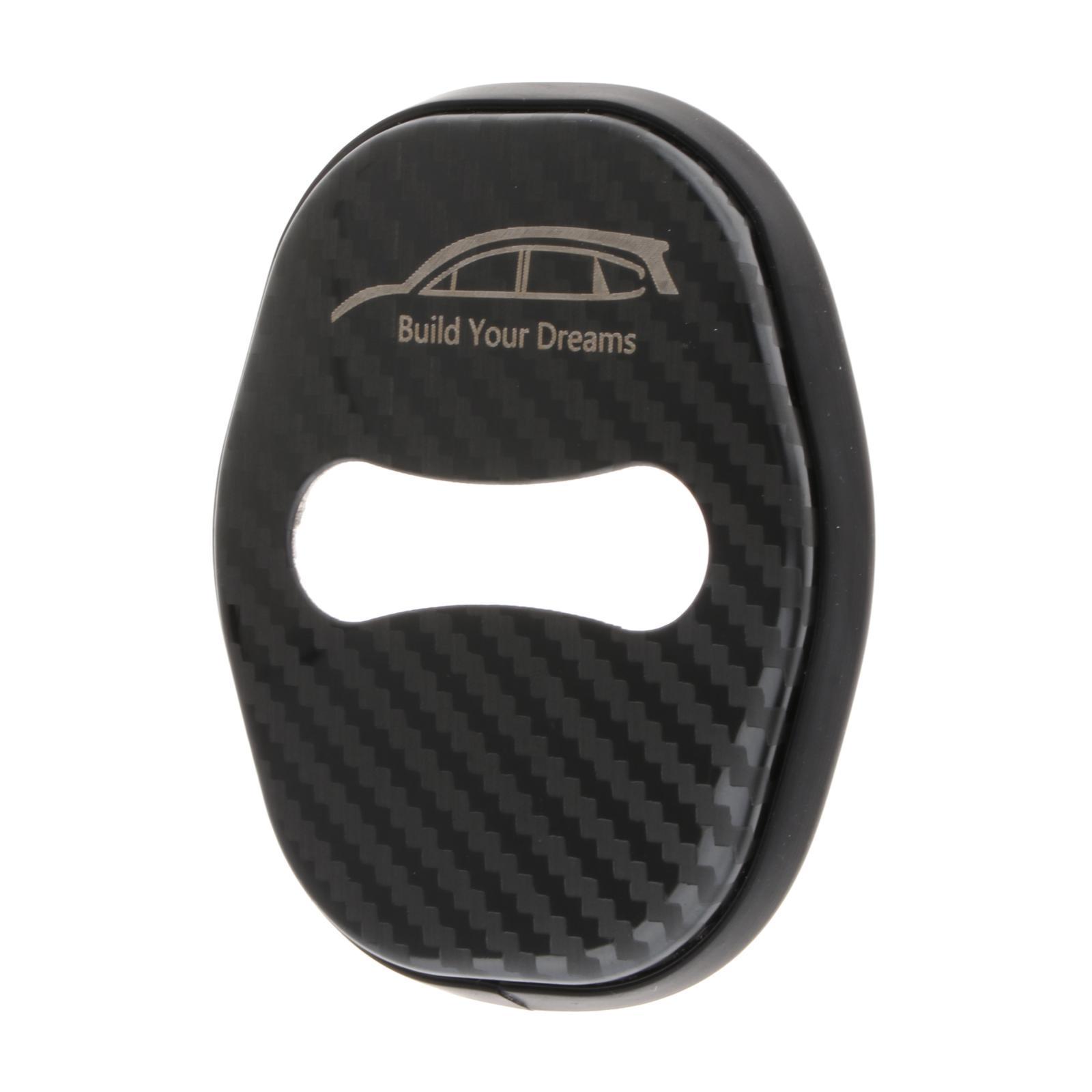 4 Pieces Stainless Steel Door Lock Cover for Byd Atto 3 Yuan Plus