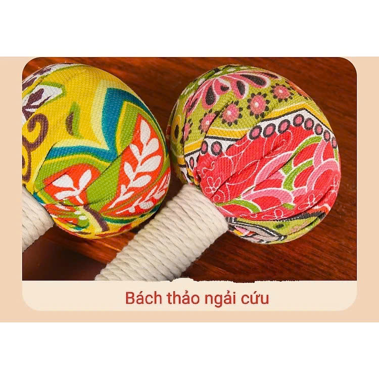 Búa gõ Ngải Cứu Massage đấm Lưng Vai Chăm Sóc Sức Khỏe Cây đấm lưng ngải cứu - Giao Màu Ngẫu Nhiên