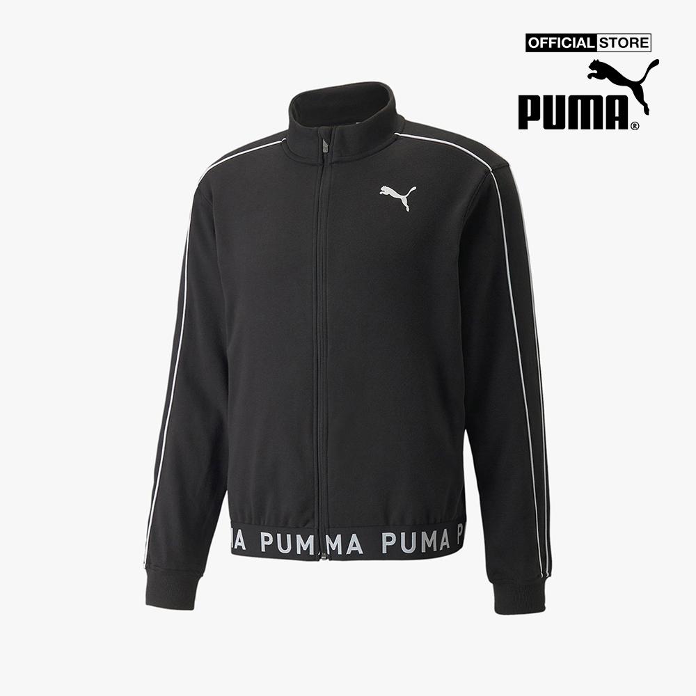 PUMA - Áo khoác thể thao nam cổ cao Full Zip Training 521544