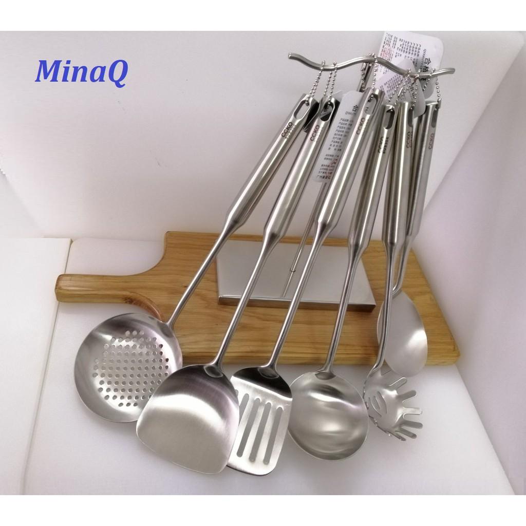 BỘ 7 MÓN DỤNG CỤ BẾP INOX CAO CẤP