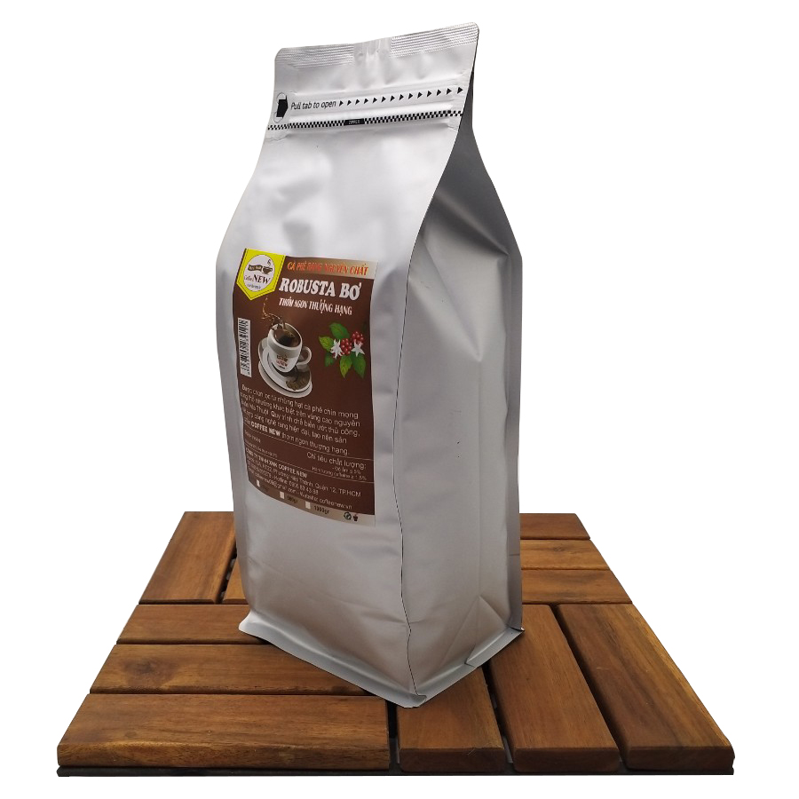 Cà Phê ROBUSTA BƠ - - Dạng Hạt Pha Máy Hoặc Pha Phin - Coffee New