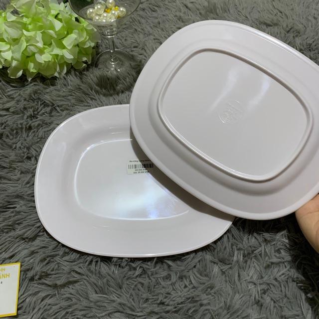Đĩa vuông màu trắng DCN 07 fataco