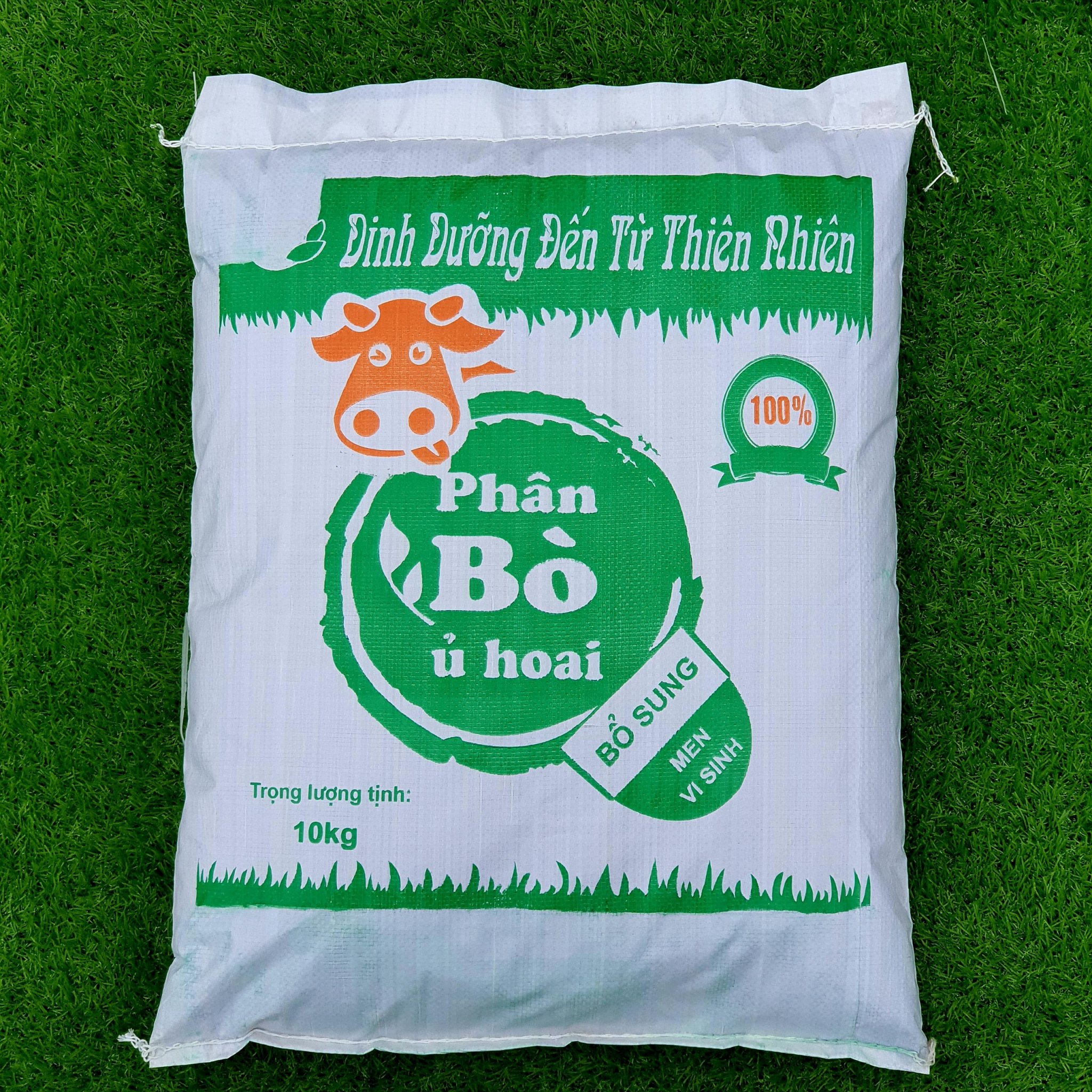 PHÂN BÒ Ủ HOAI 100% : Bổ sung men vi sinh, Không mùi, Hoai mục hoàn toàn, Giàu dinh dưỡng cho cây trồng đồng thời cải tạo đất, Là nguồn hữu cơ tốt nhất -Bao :10 Kg