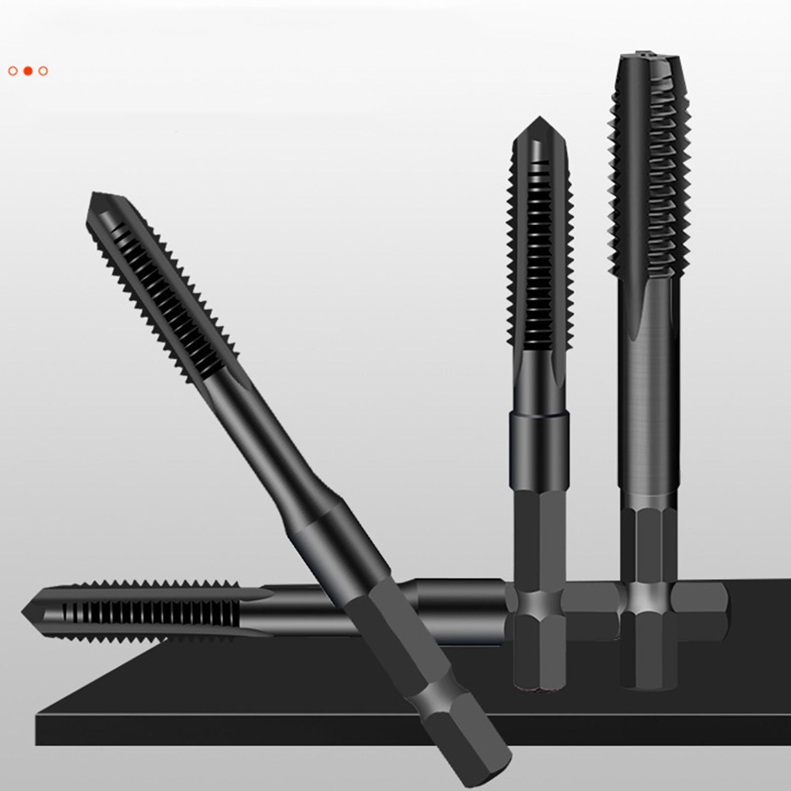 Machine Screw Plug Tap High Hardness Hand Screw Drill Bits