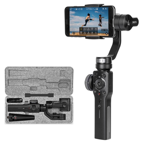 Tay cầm chống rung cho điện thoại Gimbal Zhiyun Smooth 4 - Chính hãng