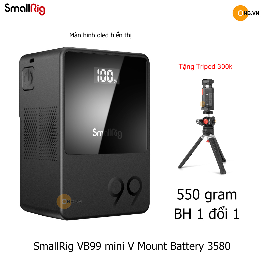 SmallRig VB99 mini V Mount Battery 3580