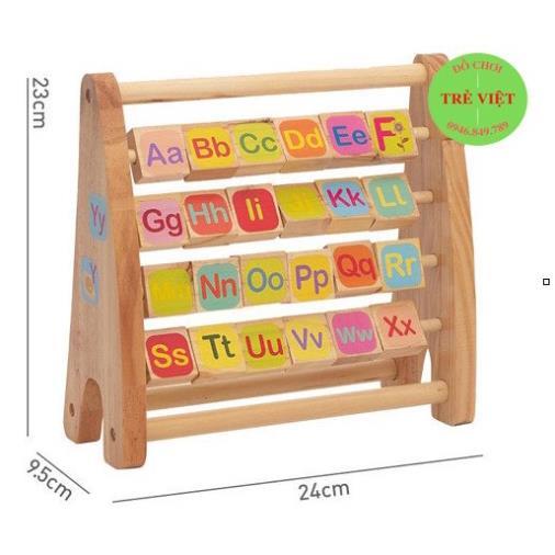 Bảng chữ Cái, bảng số tiếng Việt - tiếng Anh Xoay ️️ cho bé học mẫu giáo và chuẩn bị vào lớp 1