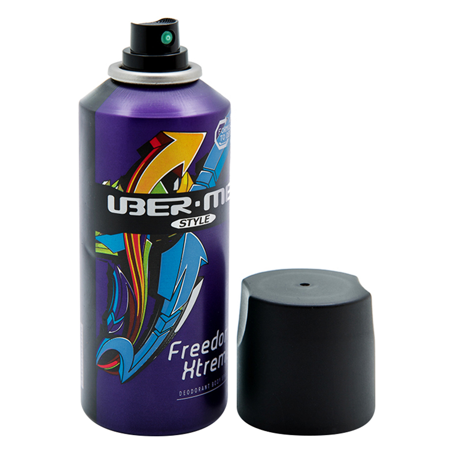 Xịt Ngăn Mùi Toàn Thân Ubermen Style Freedom Xtrem3 (125ml)