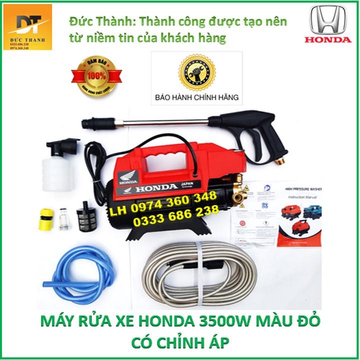 Máy rửa xe honda xanh 3500W có chỉnh áp