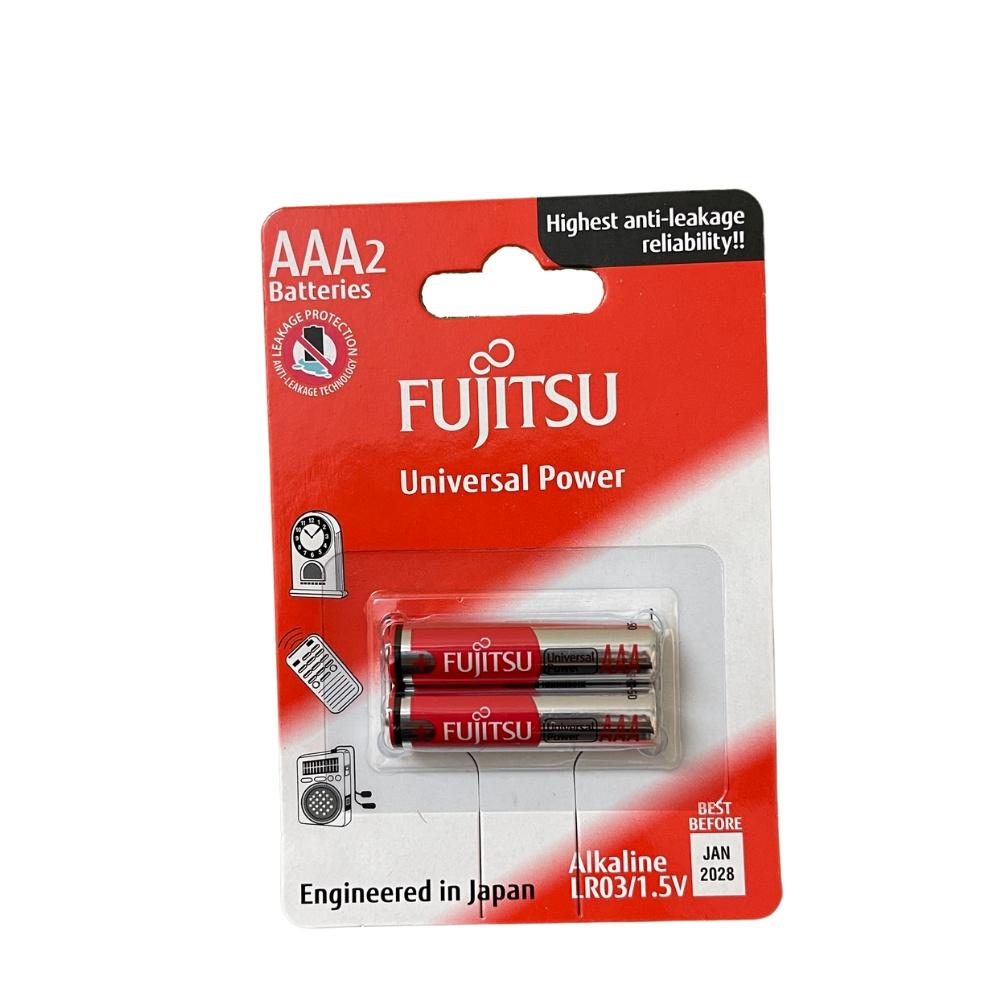 VỈ 4 Viên Pin AA , Pin AAA FUJITSU 1,5V Siêu Bền - Hàng chính hãng