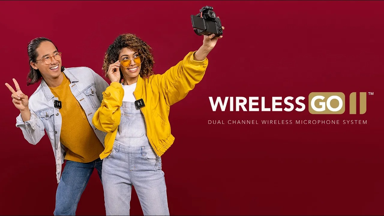 Micro Rode Wireless Go 2 - Bộ 2 Phát 1 Thu, Mic Thu Âm Livestream, Phỏng vấn ngoài trời Microphone Go2 Không dây Go II Hàng Chính Hãng - Kèm Móng Gẩy DreamMaker