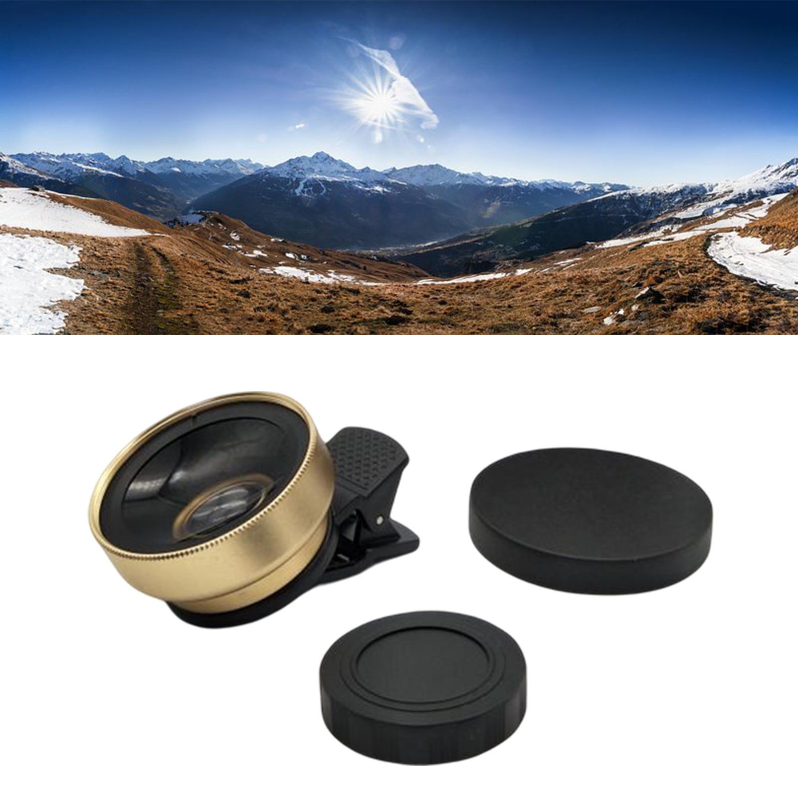 Phone Lens Kit Super Wide Angle Lens Professional Portable Lens Kit for Tablet Smartphones