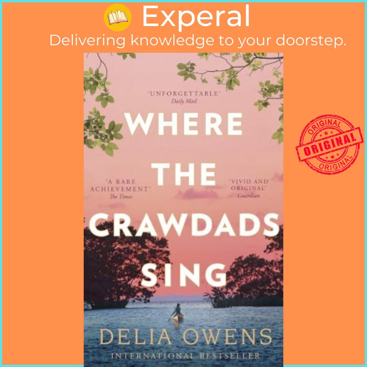 Sách - Where the Crawdads Sing by Delia Owens (UK edition, paperback)