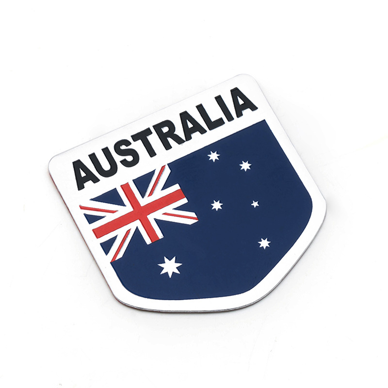 Hình dán kim loại CỜ ÚC - AUSTRALIA