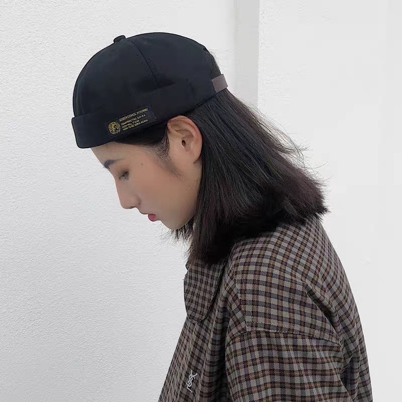 Mũ Nồi Beret, Nón Beanie, Mũ Tròn Nữ Nam Không Vành Cực Kỳ Phong Cách MD09